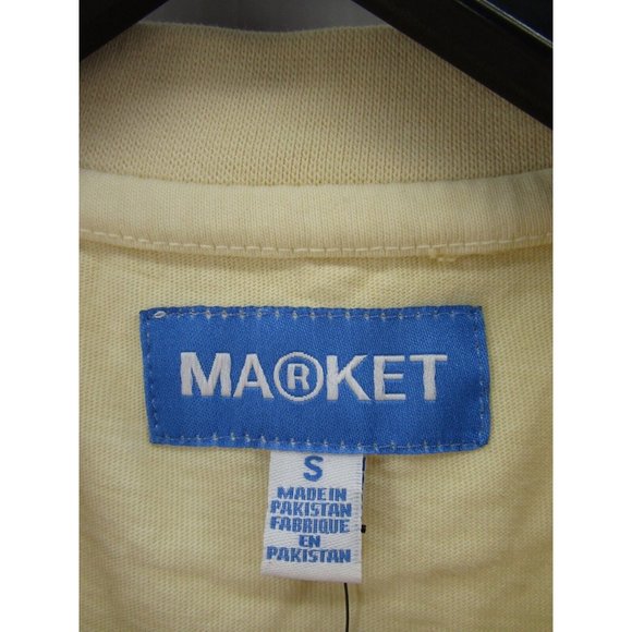 Market Rug Dealer Shirt Small Arc Pullover Crewneck Cotton Knit NEW - Picture 8 of 12